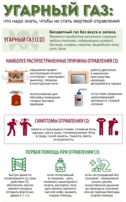 Профилактика отравления угарным газом Профилактика отравления угарным газом.